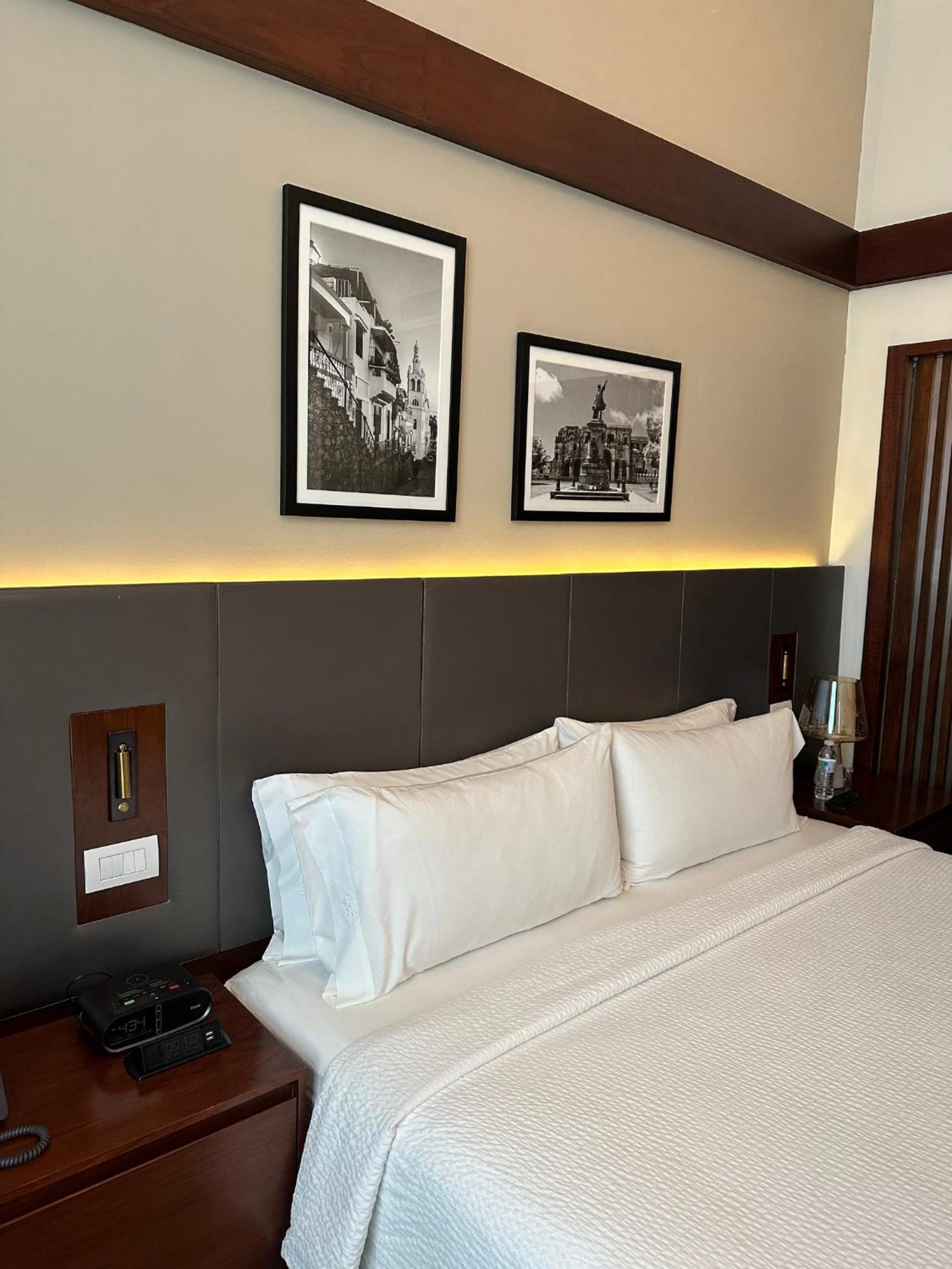 Holiday Inn Santo Domingo By Ihg Zewnętrze zdjęcie A bed with two pillows